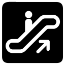 پیش‌نمایش فایل escalator-4 از پک علائم نماد AIGA