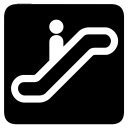 پیش‌نمایش فایل escalator-5 از پک علائم نماد AIGA