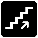 پیش‌نمایش فایل stairs-6 از پک علائم نماد AIGA