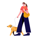 پیش‌نمایش فایل girl-walking-with-pet-3289874 از پک سبک زندگی
