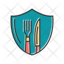پیش‌نمایش فایل cutlery-shield-5448331 از پک ایمنی غذا