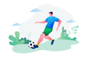 پیش‌نمایش فایل football-player-7869974 از پک بسته فعالیت‌های ورزشی