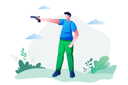 پیش‌نمایش فایل shooting-athlete-sport-7869978 از پک بسته فعالیت‌های ورزشی