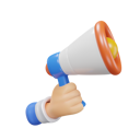 پیش‌نمایش فایل hand-hold-megaphone-8371999 از پک تجارت الکترونیک