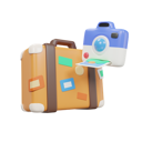 پیش‌نمایش فایل suitecase-and-camera-9135896 از پک سفر