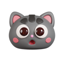 پیش‌نمایش فایل cat-face-emoji-5662666 از پک گربه – ایموجی‌ها