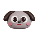 پیش‌نمایش فایل dog-face-5662765 از پک حیوانات