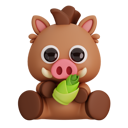 پیش‌نمایش فایل boar-9722172 از پک حیوانات و غذا