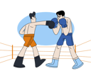 پیش‌نمایش فایل boxing-match-5991587 از پک ورزش ها
