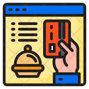 پیش‌نمایش فایل online-card-pay-3128315 از پک تحویل غذا