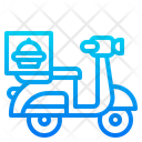 پیش‌نمایش فایل scooter-delivery-3128417 از پک تحویل غذا