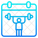 پیش‌نمایش فایل gym-schedule-3283680 از پک تقویم و تاریخ