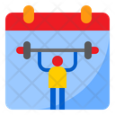 پیش‌نمایش فایل gym-schedule-3283630 از پک تقویم و تاریخ
