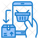 پیش‌نمایش فایل online-currier-4244106 از پک خرید آنلاین