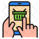 پیش‌نمایش فایل click-on-basket-4244152 از پک خرید آنلاین
