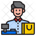 پیش‌نمایش فایل man-cashier-4244124 از پک خرید آنلاین
