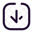 پیش‌نمایش فایل arrow-down-square-3412082 از پک رابط کاربری
