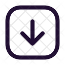 پیش‌نمایش فایل arrow-down-square-3412285 از پک رابط کاربری