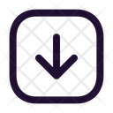 پیش‌نمایش فایل arrow-down-square-3412485 از پک رابط کاربری