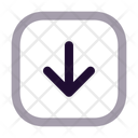 پیش‌نمایش فایل arrow-down-square-3412384 از پک رابط کاربری