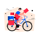پیش‌نمایش فایل delivery-on-cycle-4922732 از پک مگی