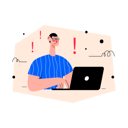 پیش‌نمایش فایل man-facing-error-404-4922773 از پک مگی