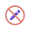 پیش‌نمایش فایل no-pen-allow-11506382 از پک چندرسانه‌ای میسکللانی و ویرایش