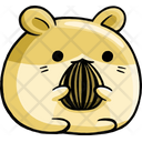 پیش‌نمایش فایل cute-hamster-eating-sunflower-seed-6449257 از پک همستر بانمک
