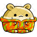 پیش‌نمایش فایل cute-hamster-wear-winter-outfit-6449256 از پک همستر بانمک