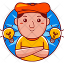 پیش‌نمایش فایل artist-8626944 از پک شخصیت مرد کارگر