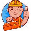 پیش‌نمایش فایل builder-8563816 از پک شخصیت مرد کارگر