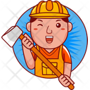 پیش‌نمایش فایل builder-8563820 از پک شخصیت مرد کارگر