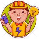 پیش‌نمایش فایل electrician-8563837 از پک شخصیت مرد کارگر