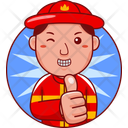 پیش‌نمایش فایل firefighter-8626973 از پک شخصیت مرد کارگر