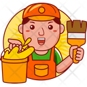 پیش‌نمایش فایل painter-8563859 از پک شخصیت مرد کارگر