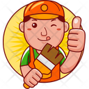 پیش‌نمایش فایل painter-8563861 از پک شخصیت مرد کارگر
