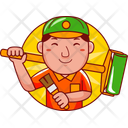 پیش‌نمایش فایل painter-8563862 از پک شخصیت مرد کارگر