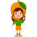 پیش‌نمایش فایل girl-kids-mango-character-9313648 از پک شخصیت میوه ای دختر بچه