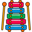 پیش‌نمایش فایل toy-xylophone-9825440 از پک اسباب بازی کودکان
