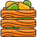 پیش‌نمایش فایل mangoes-in-wooden-basket-10078563 از پک کشاورزی