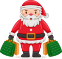 پیش‌نمایش فایل santa-claus-deliver-christmas-gift-7210311 از پک بابا نوئل
