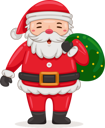 پیش‌نمایش فایل santa-claus-with-christmas-gift-7210310 از پک بابا نوئل