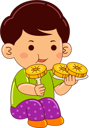 پیش‌نمایش فایل boy-eating-banana-9080502 از پک پسر در حال خوردن