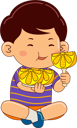 پیش‌نمایش فایل boy-eating-lemon-9080510 از پک پسر در حال خوردن