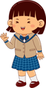 پیش‌نمایش فایل girl-child-in-school-uniform-9069633 از پک کودکان در لباس مدرسه