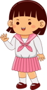 پیش‌نمایش فایل girl-in-school-uniform-9069631 از پک کودکان در لباس مدرسه