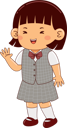 پیش‌نمایش فایل little-girl-student-9069639 از پک کودکان در لباس مدرسه
