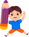 پیش‌نمایش فایل boy-holding-pencil-9080785 از پک پسر بچه‌ها بازگشته به مدرسه
