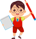 پیش‌نمایش فایل little-boy-with-note-and-pencil-9080774 از پک پسر بچه‌ها بازگشته به مدرسه