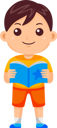 پیش‌نمایش فایل little-kid-reading-book-9080751 از پک پسر بچه‌ها بازگشته به مدرسه